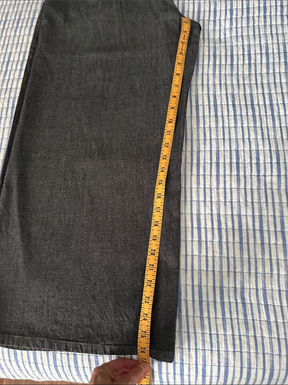 Eileen Fisher Dark Gray Pull on Pants Size Medium - Picture 4 of 9